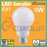 LED BULB E27  9W , 3000K, A60, Te