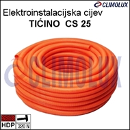 Corrugated electrical conduit CS 25, flexible, strong