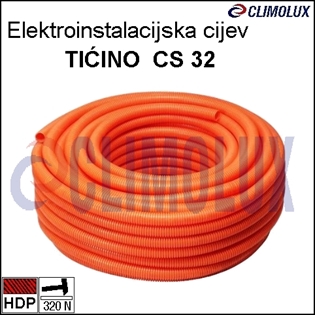 Elektroinstalacijska cijev TIĆINO CS 32