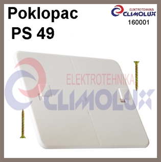 Poklopac PS 49 bijeli, za tičino kutiju RK49