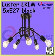 Chandelier LKLM 5xE27 black