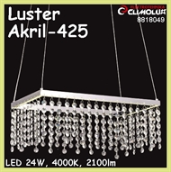 Chandelier LED Akrli-425 24W