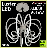 Luster LED ALBAS 8x16W