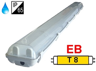 Fluorescentna vodotijesna svjetiljka IP65 2x58W T8 EB