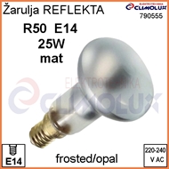 Reflektorlampe R50 E14 25W ,mat/opal