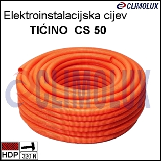 Elektroinstalacijska cijev TIĆINO CS 50