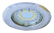 Recessed downlight for spotlamps, URT-16 chrome