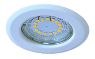 Recessed downlight for spotlamps, URT-16 white