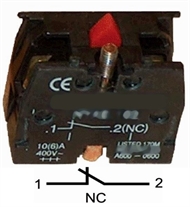 Kontaktni element 1xNC
