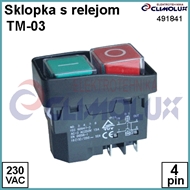 Sigurnosna sklopka s relejom TM-034 4P IP54