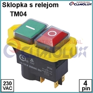 Sigurnosna sklopka s relejom TM-044 4P IP54