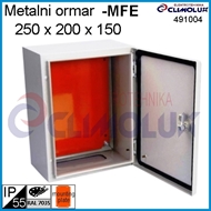 Metall Verteilerschrank -MFE 250x200x150 IP55