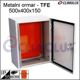 Metalni razvodni ormar -TFE- 500x400x150 IP55