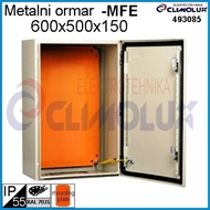 Metal distribution cabinet MFE, steel, 600x500x150 IP55