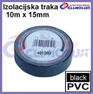 PVC electrical insulating tape 10mx15mm , black