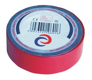 Isolierband, PVC, 10mx18mm rot