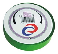 PVC electrical insulating tape 10mx18mm , green
