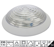 Protected wall luminaire KL-transparent 60W IP54 