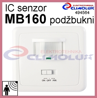 Bewegungsmelder PIR-MB160, unterputz