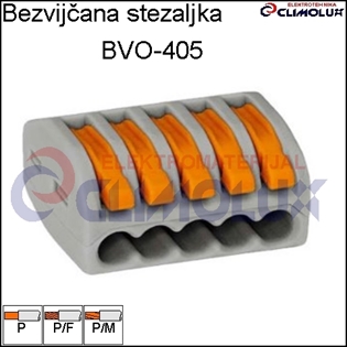 Stezaljka bezvijčana BVO-405