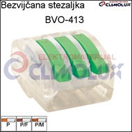 Push-in wire connector BVO-413