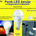 NOVO u PONUDI - LED žarulja PANIK E27 10W 