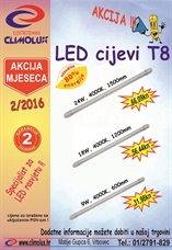 AKCIJA 02-2016 LED cijevi